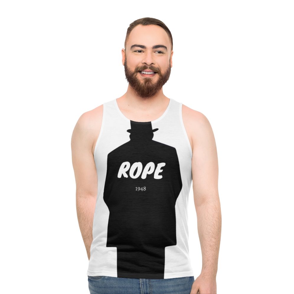 Alfred Hitchcock movie unisex tank top