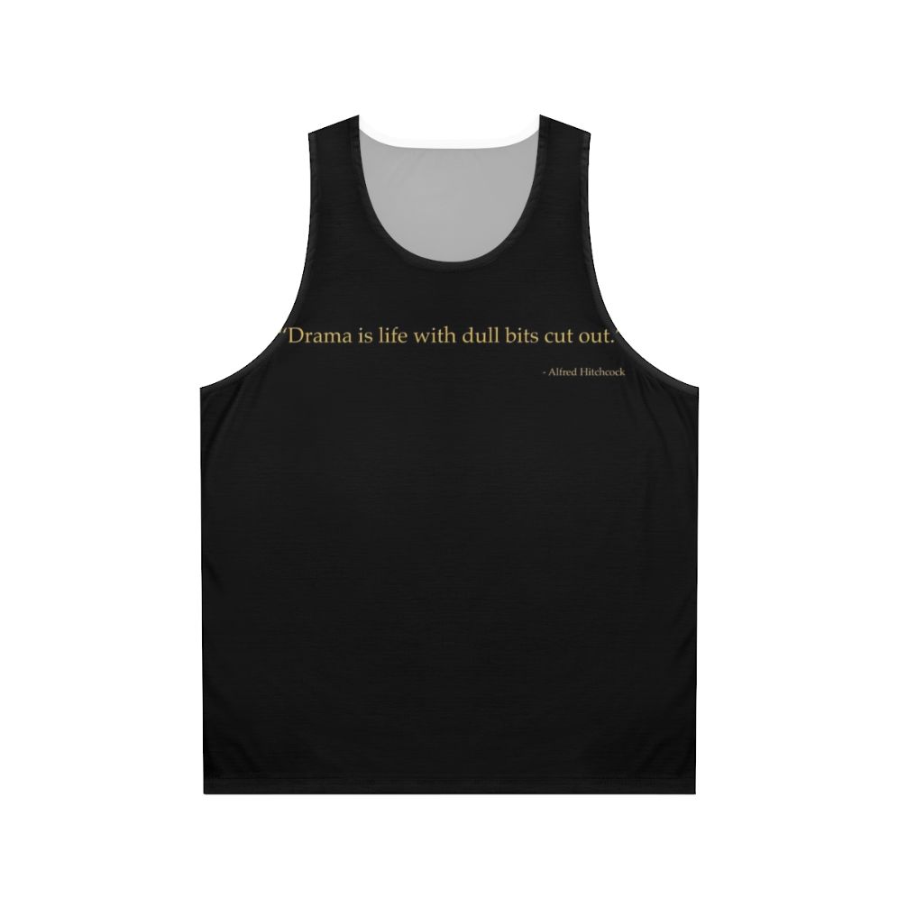 Unisex Alfred Hitchcock Quote Tank Top