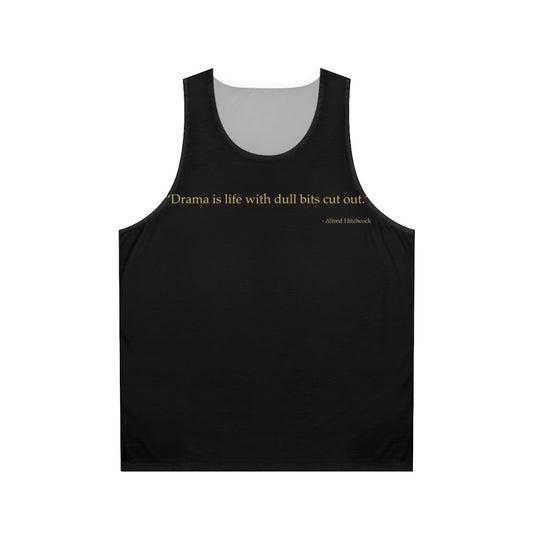 Unisex Alfred Hitchcock Quote Tank Top
