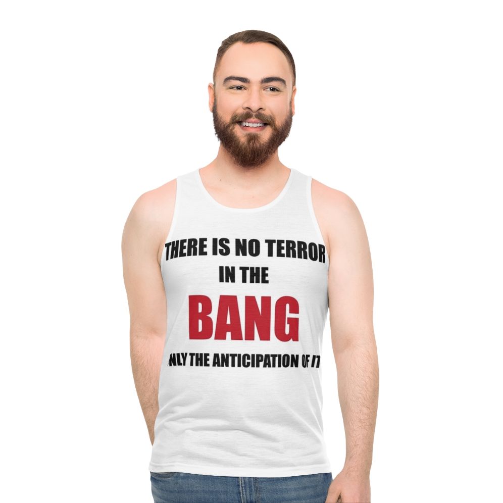 Alfred Hitchcock Quote Unisex Tank Top