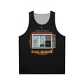 Alfred Hitchcock's "Rear Window" unisex tank top