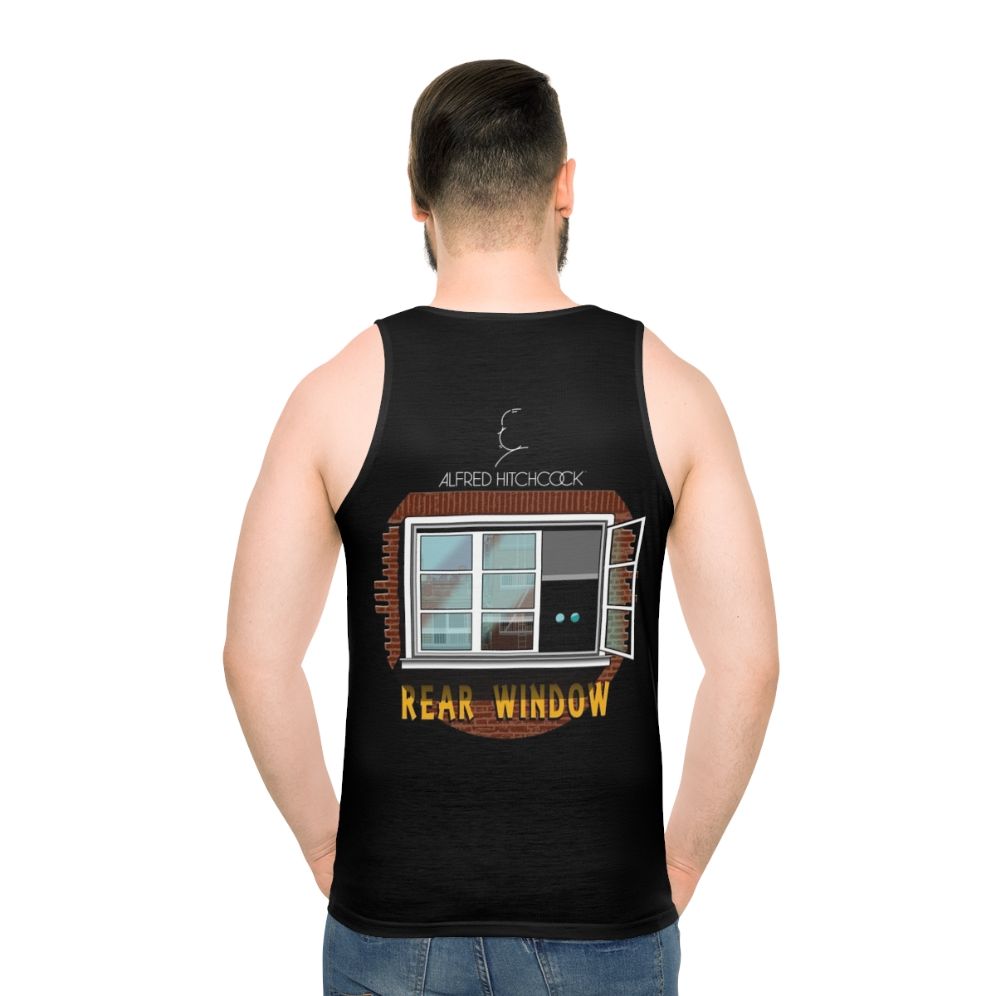 Alfred Hitchcock's "Rear Window" unisex tank top
