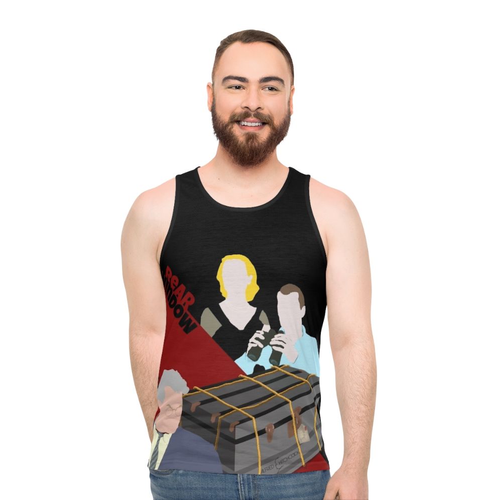 Alfred Hitchcock's "Rear Window" Unisex Tank Top