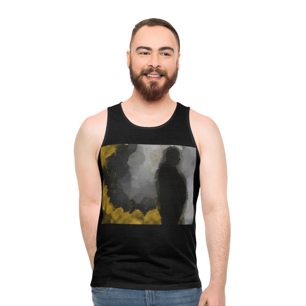 Alfred Hitchcock Silhouette Unisex Tank Top