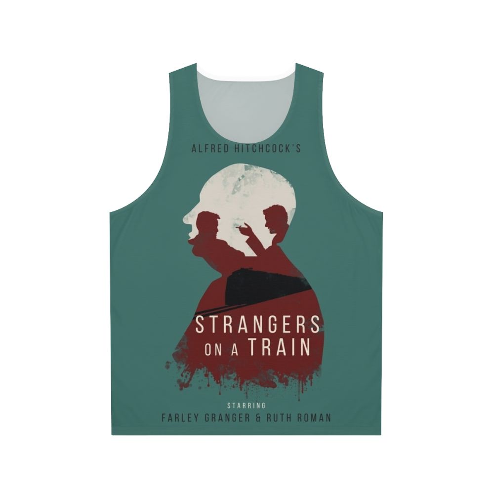 Alfred Hitchcock Strangers On A Train Unisex Tank Top