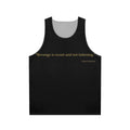 Alfred Hitchcock "Sweet Revenge" Unisex Tank Top