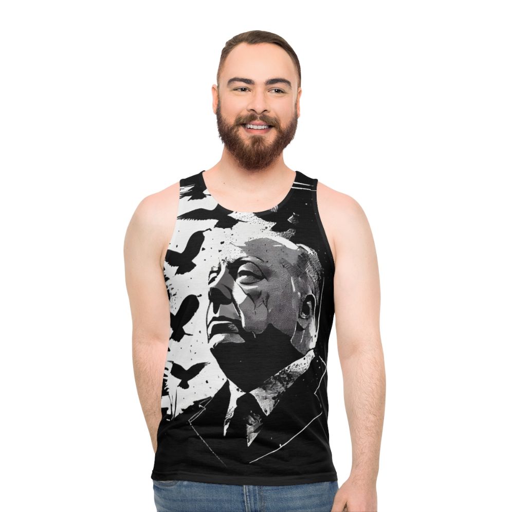 Classic Alfred Hitchcock Unisex Tank Top