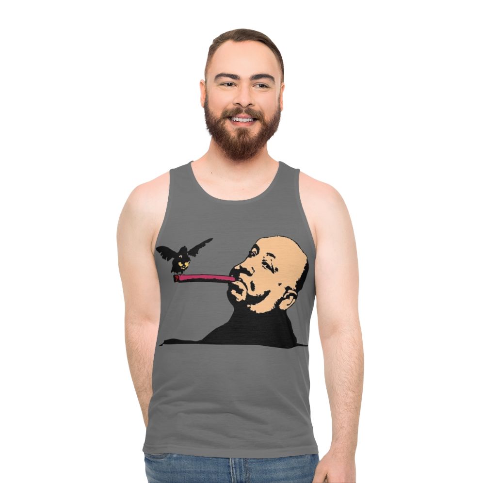 Alfred Hitchcock Unisex Movie Tank Top