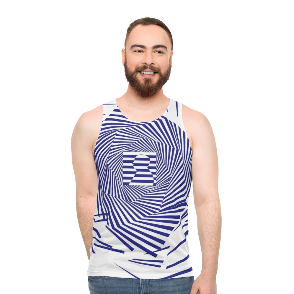 Alfred Hitchcock Vertigo Unisex Tank Top