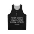 Alfred Hitchcock Villain Quote Unisex Tank Top