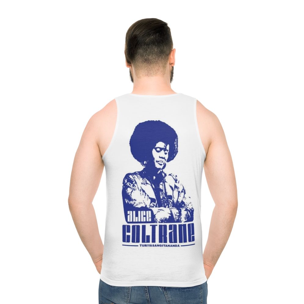 Alice Coltrane Cosmic Jazz Harp Player Unisex Tank Top