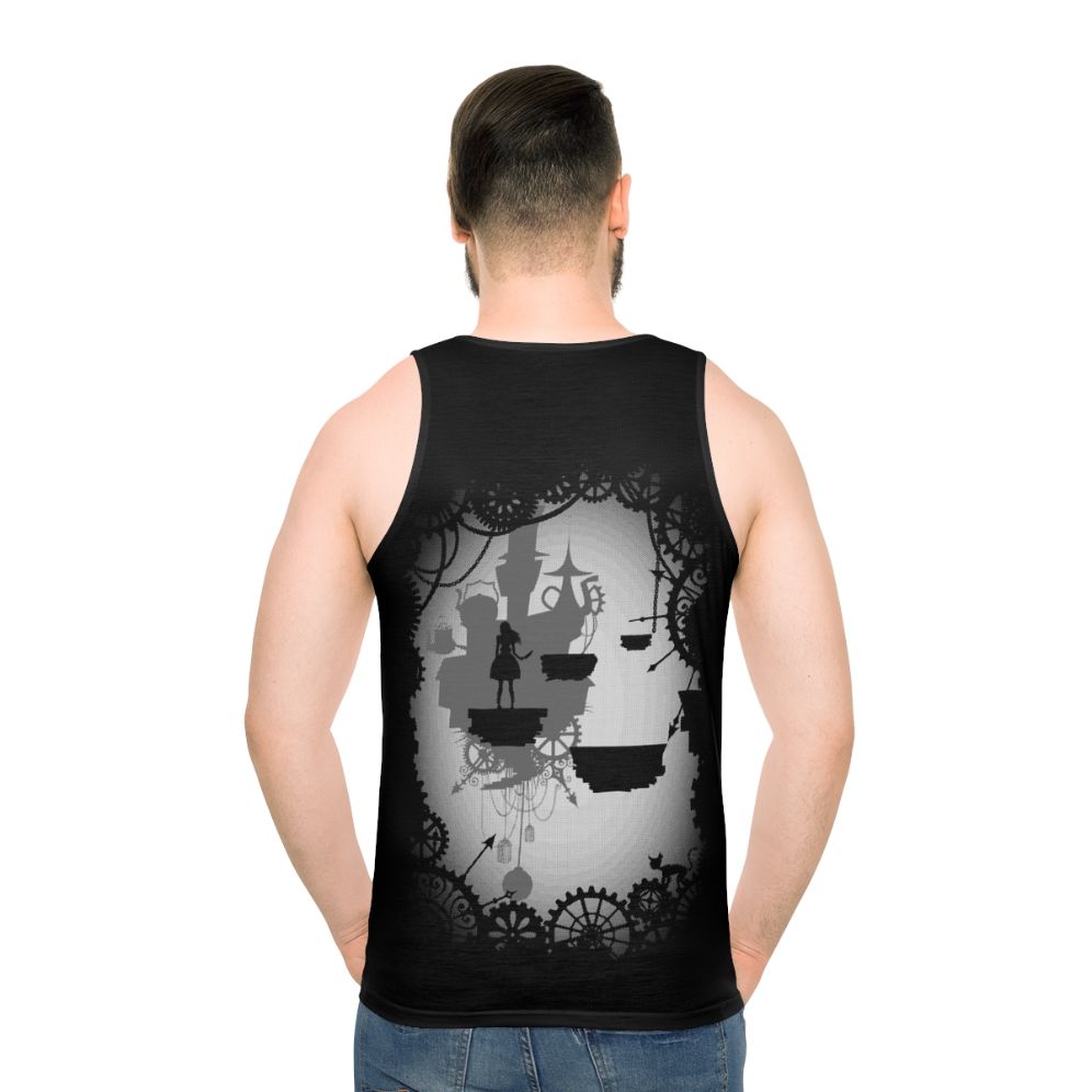 Alice in Limbo dark fashion unisex tank top