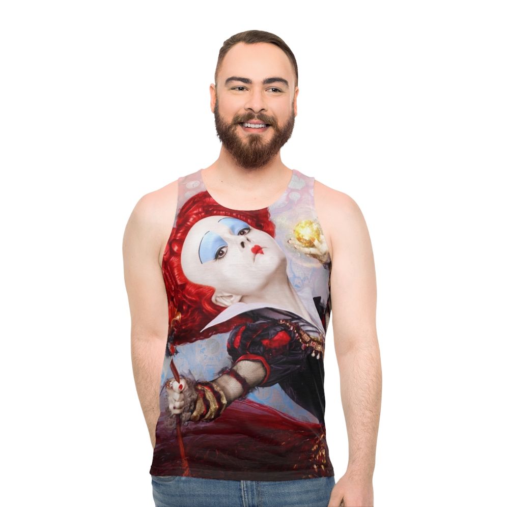 Alice in Wonderland Red Queen Unisex Tank Top