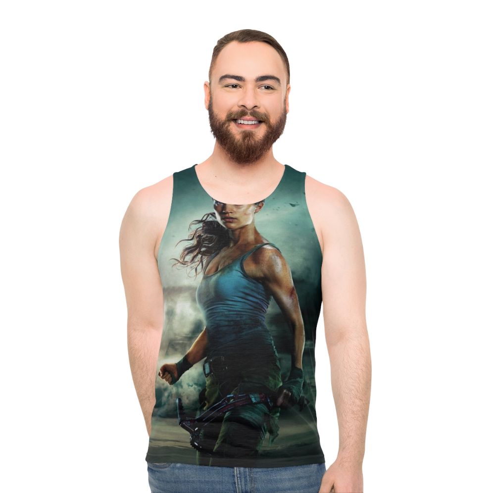 Alicia Vikander "Tomb Raider" Movie Merchandise Tank Top