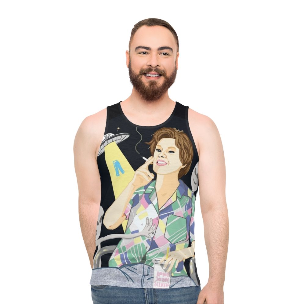Alien Abduction Ms Rafferty LGBT Queer Unisex Tank Top