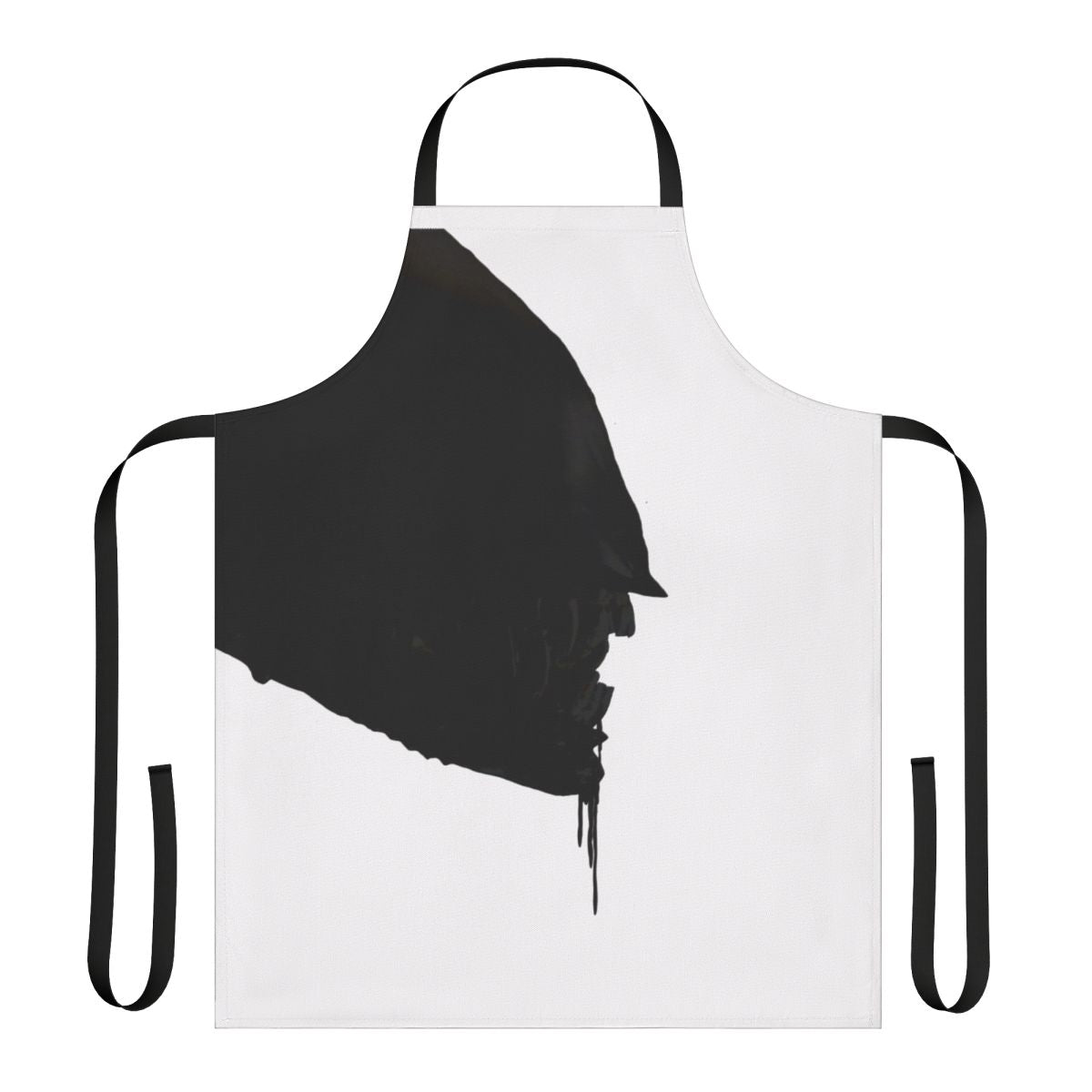 Alien-inspired apron with Giger-style xenomorph design