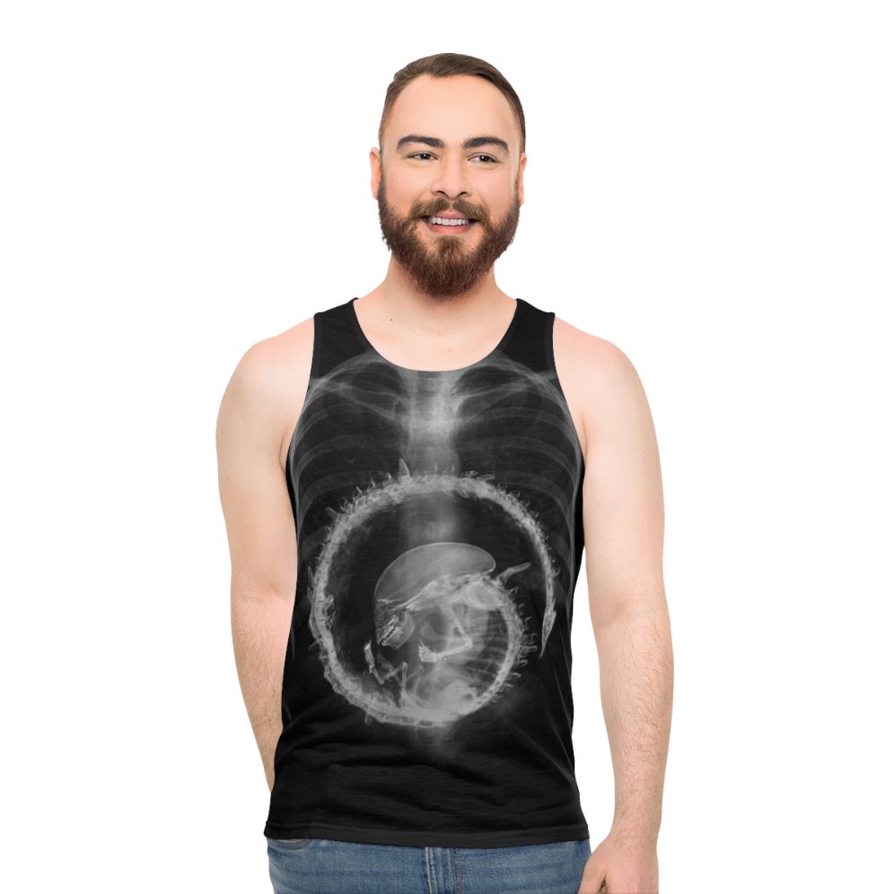 Alien Radiography Unisex Tank Top