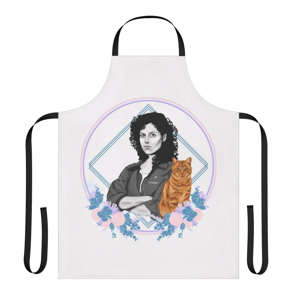 Apron featuring Alien movie character Lt. Ripley