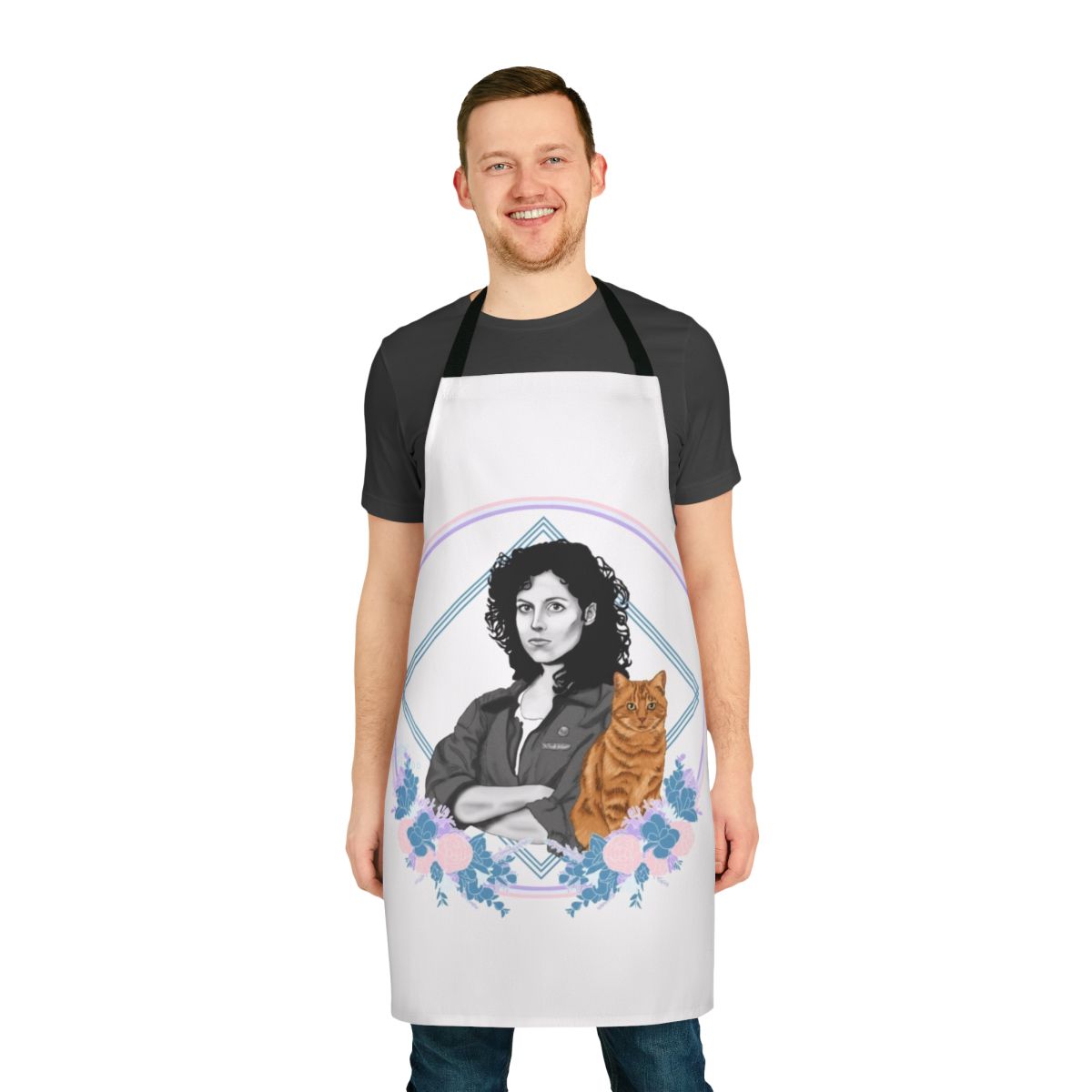 Apron featuring Alien movie character Lt. Ripley