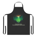 Alien-themed apron with text "If Aliens No Loans"
