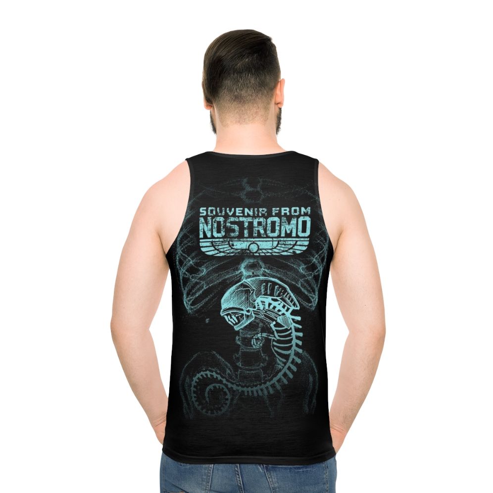 Alien X-Ray Unisex Sci-Fi Tank Top