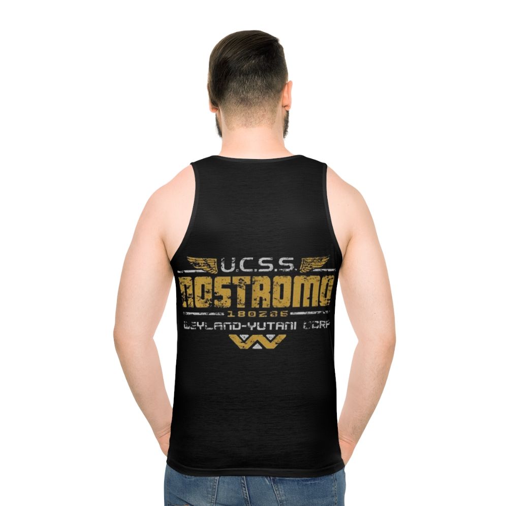 Aliens Vilem Unisex Tank Top with Funny Film Quotes