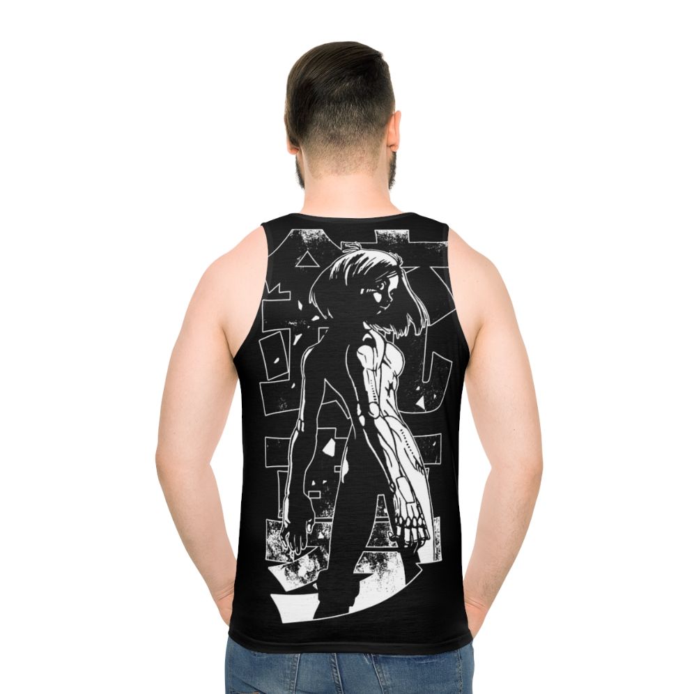 Alita Battle Angel Cyberpunk Inspired Vintage Manga Unisex Tank Top