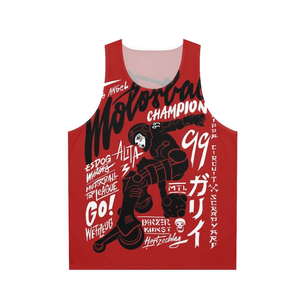 Alita Battle Angel Motorball Unisex Tank Top