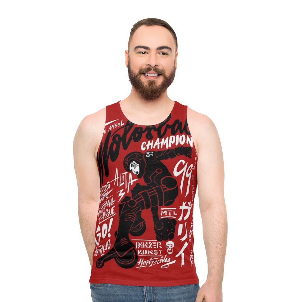 Alita Battle Angel Motorball Unisex Tank Top