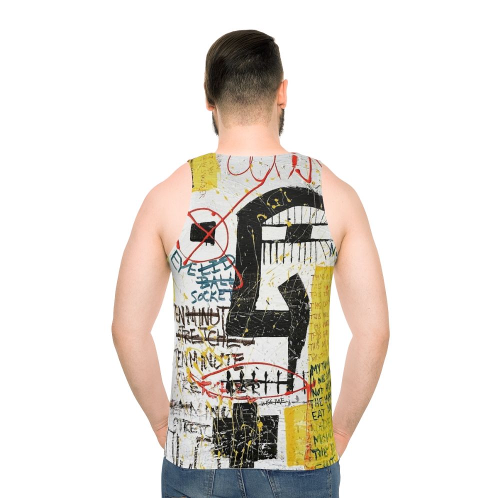 Alive Unisex Abstract Art Tank Top