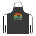 Allegedly ostrich-inspired apron with Canadian and Letterkenny references