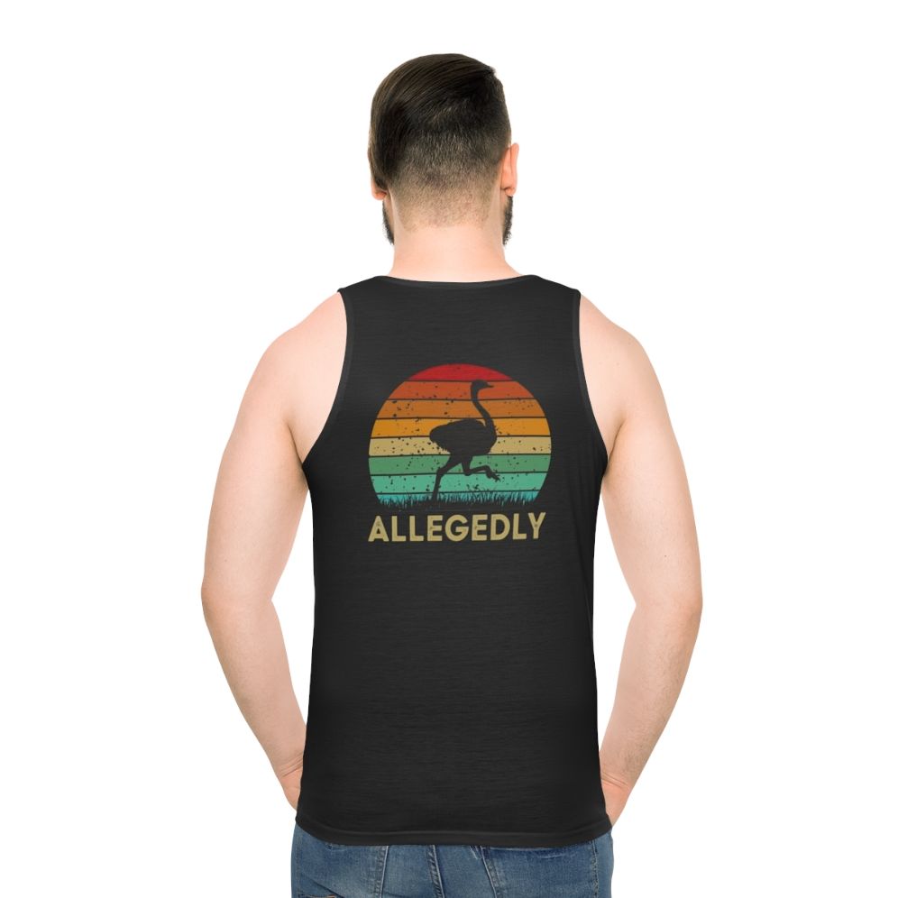Allegedly Unisex Canadian Flightless Bird Tank Top