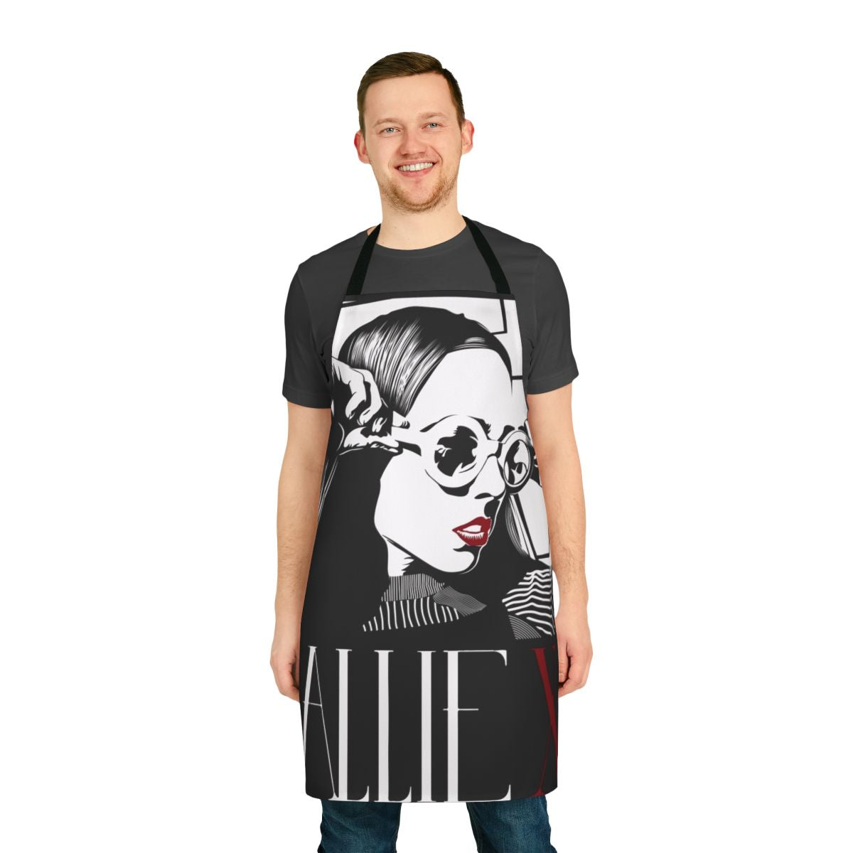 Allie X Inspired Portrait Apron for Music Lovers
