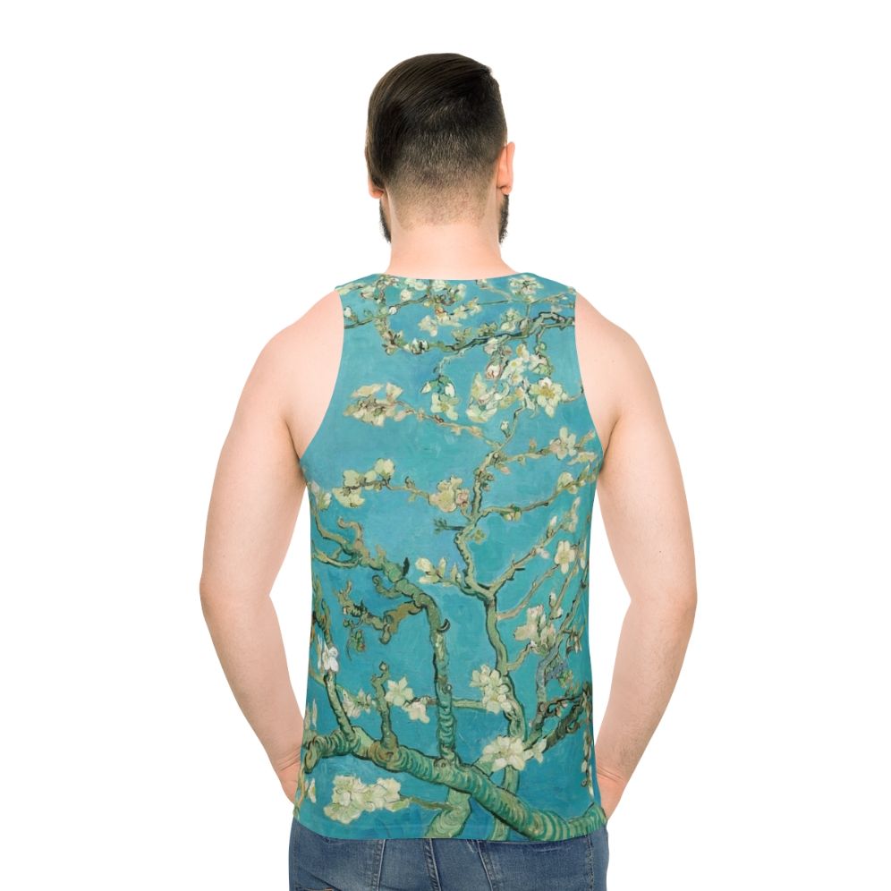 Almond Blossoms by Van Gogh Floral Unisex Tank Top