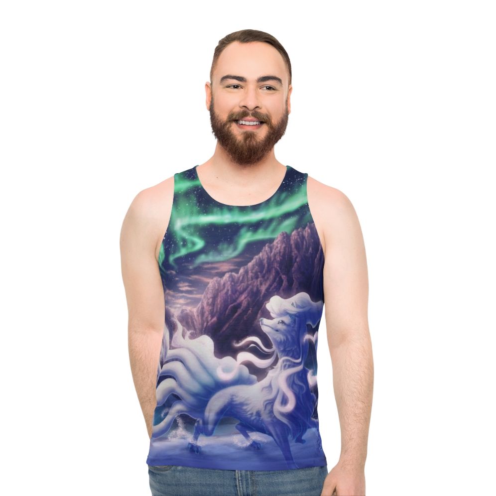 Alolan Ninetales Pokemon Unisex Tank Top
