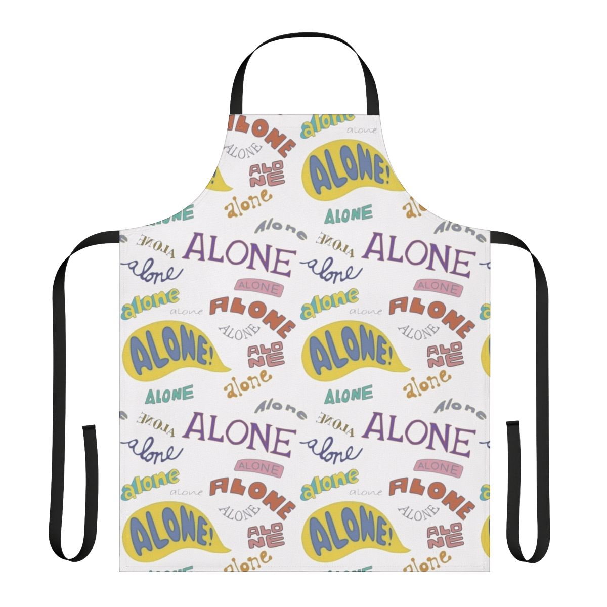 Alone Spongebob Meme Apron featuring Squidward