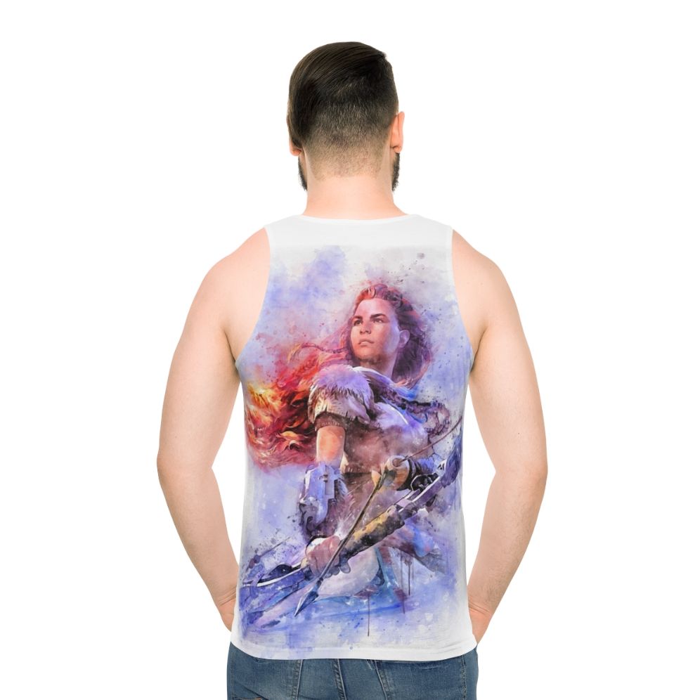 Aloy Watercolor Unisex Gaming Tank Top