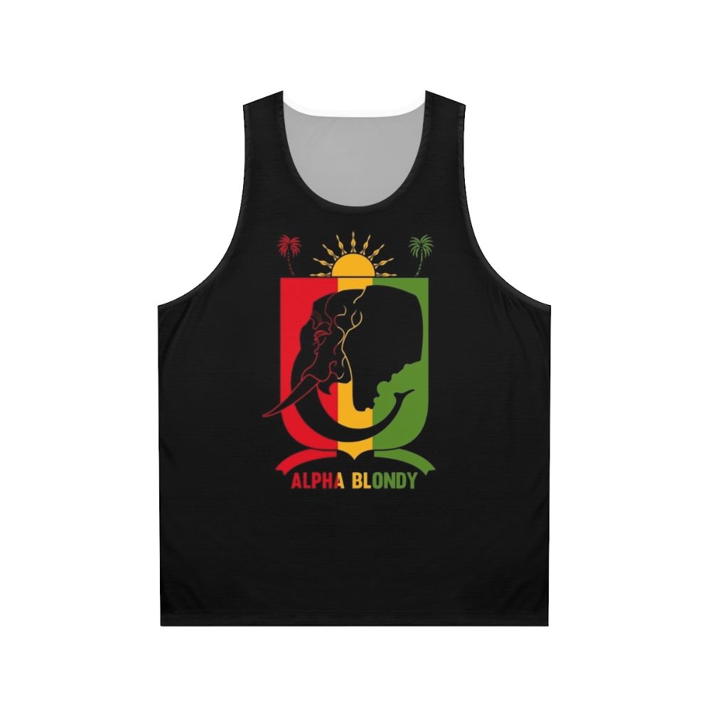 Alpha Blondy Unisex Reggae Ska Tank Top