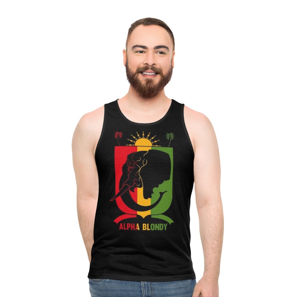 Alpha Blondy Unisex Reggae Ska Tank Top