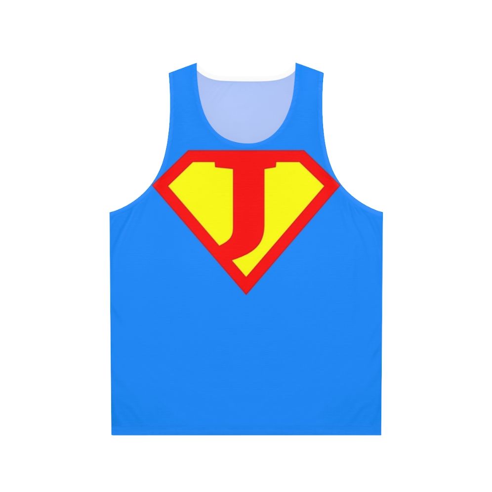 Alphabet Super Letter Unisex Tank Top