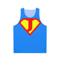 Alphabet Super Letter Unisex Tank Top