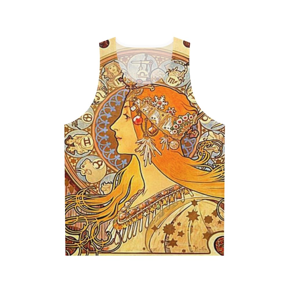 Alphonse Mucha Zodiac Unisex Tank Top
