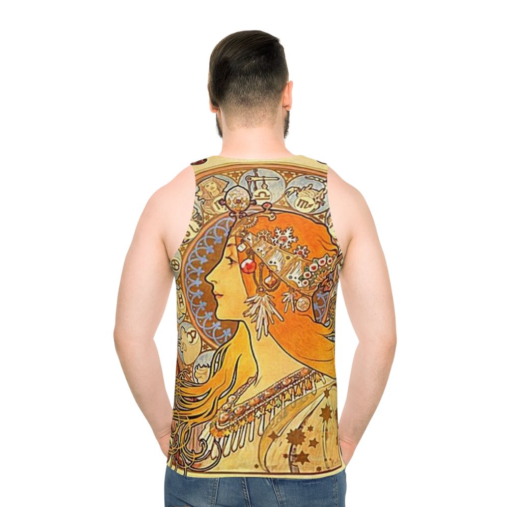 Alphonse Mucha Zodiac Unisex Tank Top
