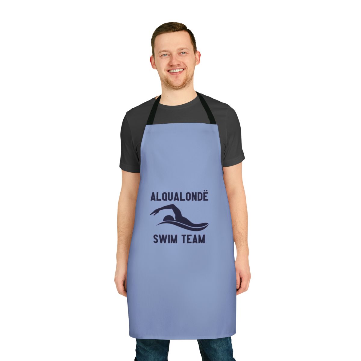 Alqualondë Inspired Swim Team Apron with Tolkien-inspired design