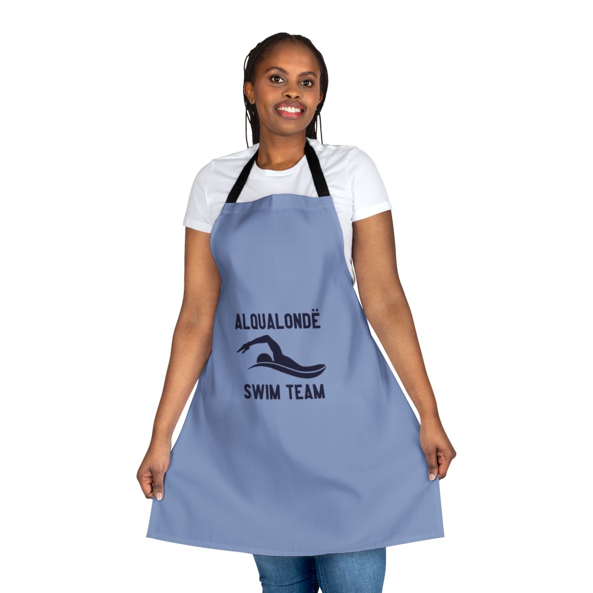 Alqualondë Inspired Swim Team Apron with Tolkien-inspired design