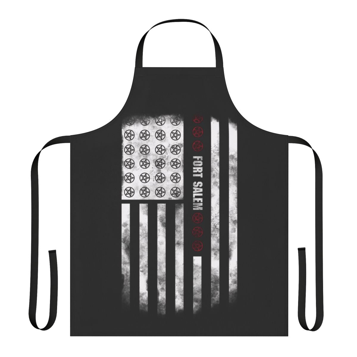 Alternate American flag design apron featuring Motherland inspired artwork