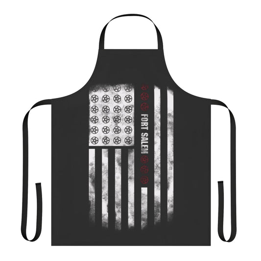 Alternate American flag design apron featuring Motherland inspired artwork