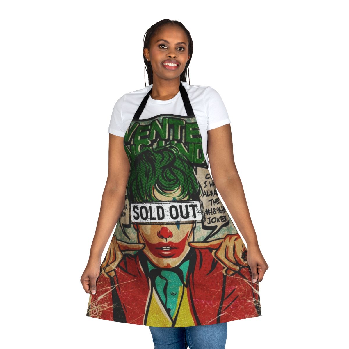 Sam Fender inspired alternative indie music lover's apron
