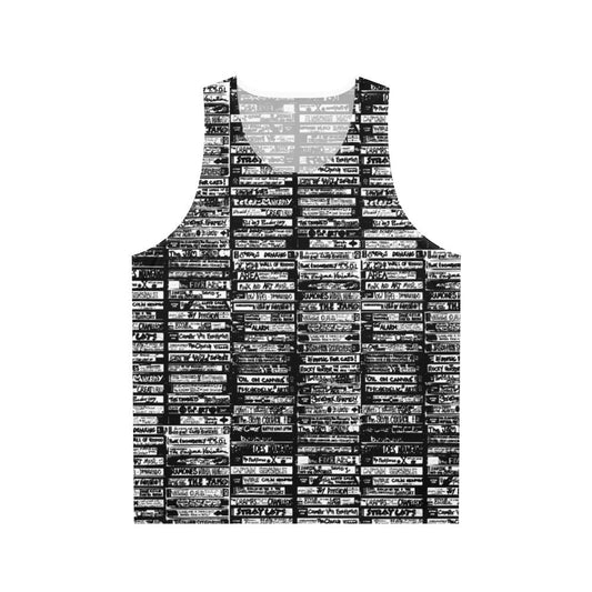 Alternative music cassette art unisex tank top
