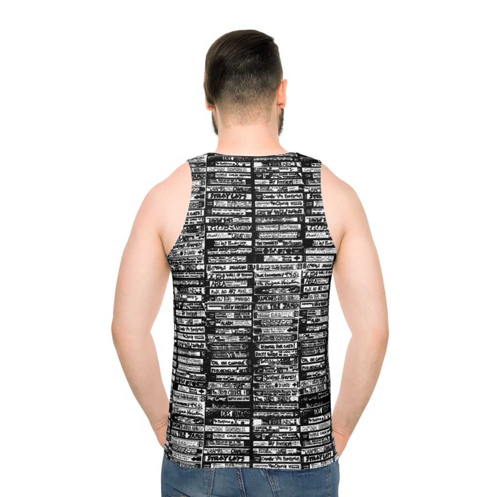 Alternative music cassette art unisex tank top